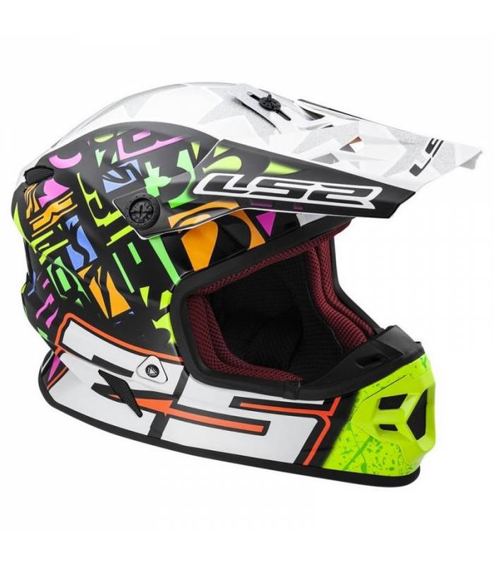 LevneMoto - Moto přilba LS2 MX456 PUNCH IVAN CERVANTES