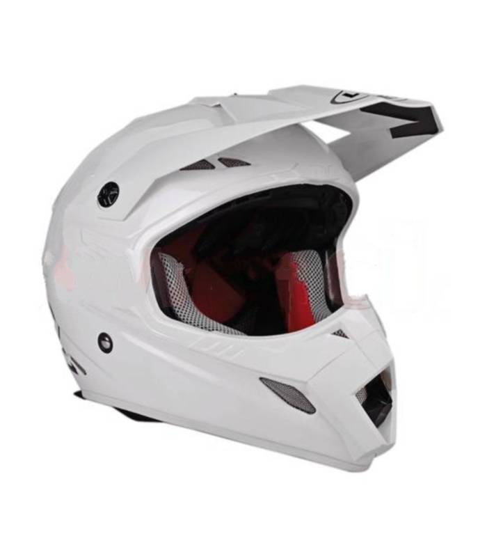 LevneMoto - Přilba MX8 Geopop Pure Glass X-Line, LAZER - Belgie (bílá)