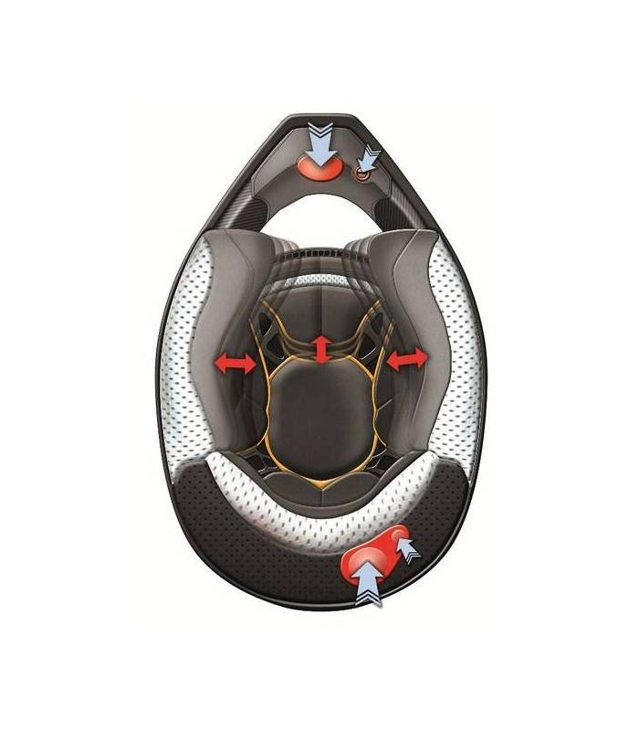 LevneMoto - Moto přilba SCORPION VX-20 AIR SPACE-bílo červeno černá