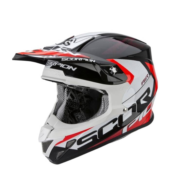 LevneMoto - Moto přilba SCORPION VX-20 AIR TACTIK-černo červená