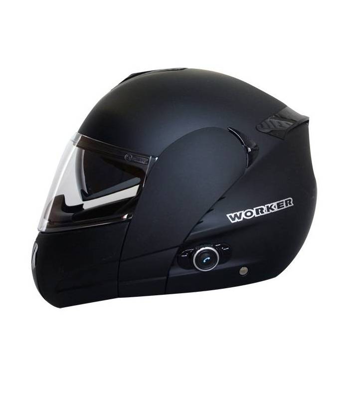 LevneMoto - Moto přilba WORKER V210 Bluetooth + Interkom