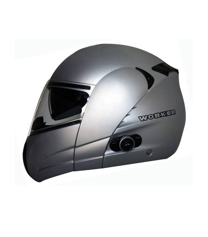 LevneMoto - Moto přilba WORKER V210 Bluetooth + Interkom