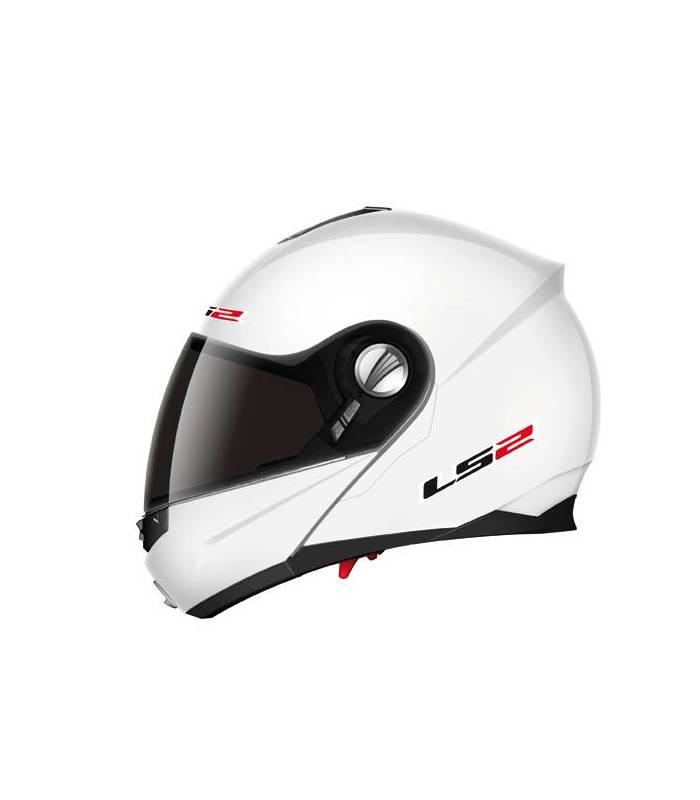 LevneMoto - Moto přilba LS2 FF386.1 RIDE-bílá lesklá