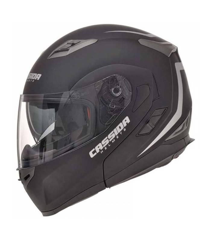 LevneMoto - Přilba Compress, CASSIDA - ČR (černá matná)