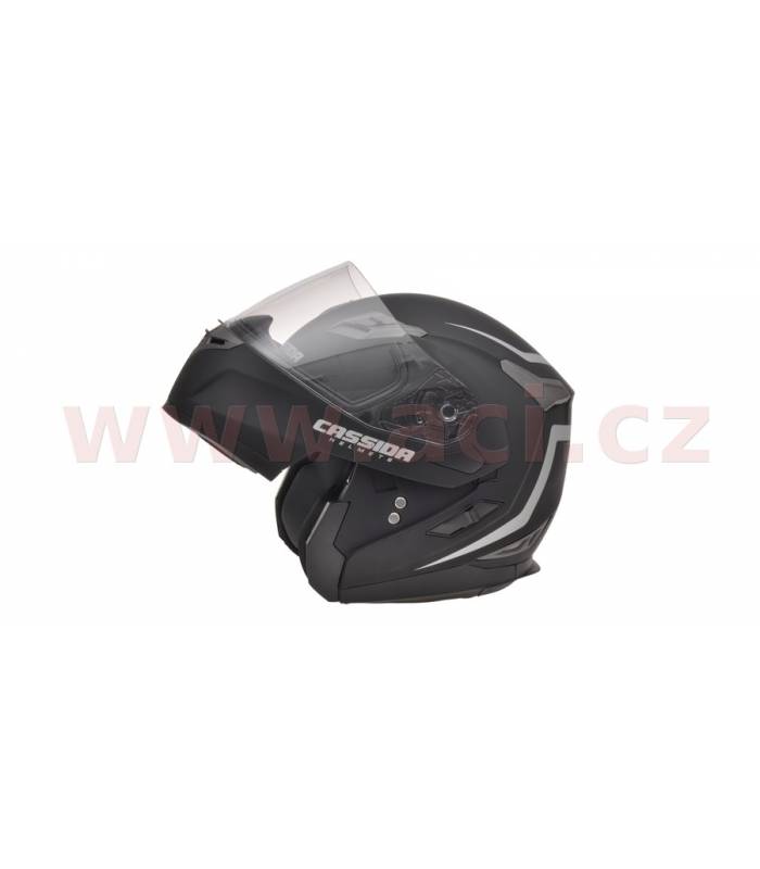 LevneMoto - Přilba Compress, CASSIDA - ČR (černá matná)