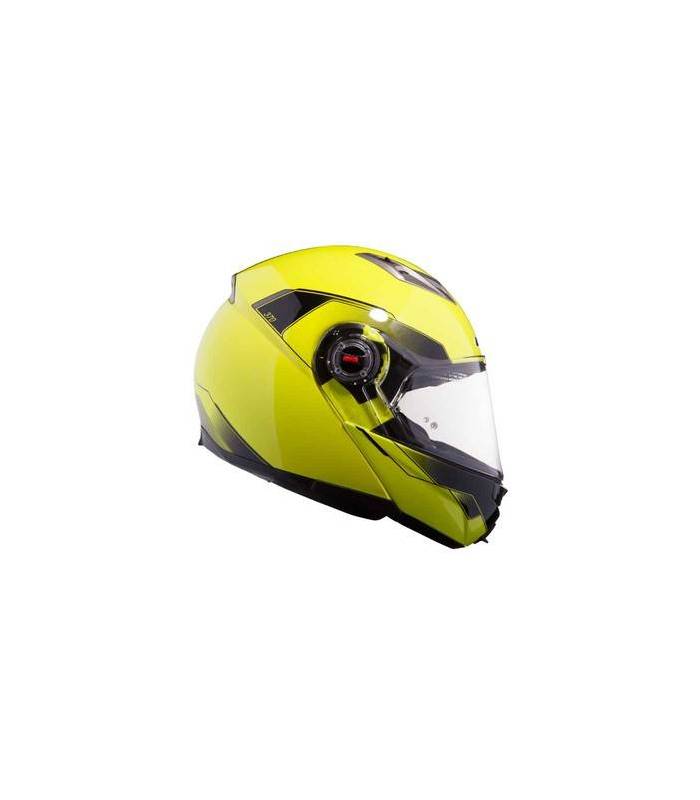 LevneMoto - Moto přilba LS2 FF370.1 EASY QUANTUM-žlutá lesklá