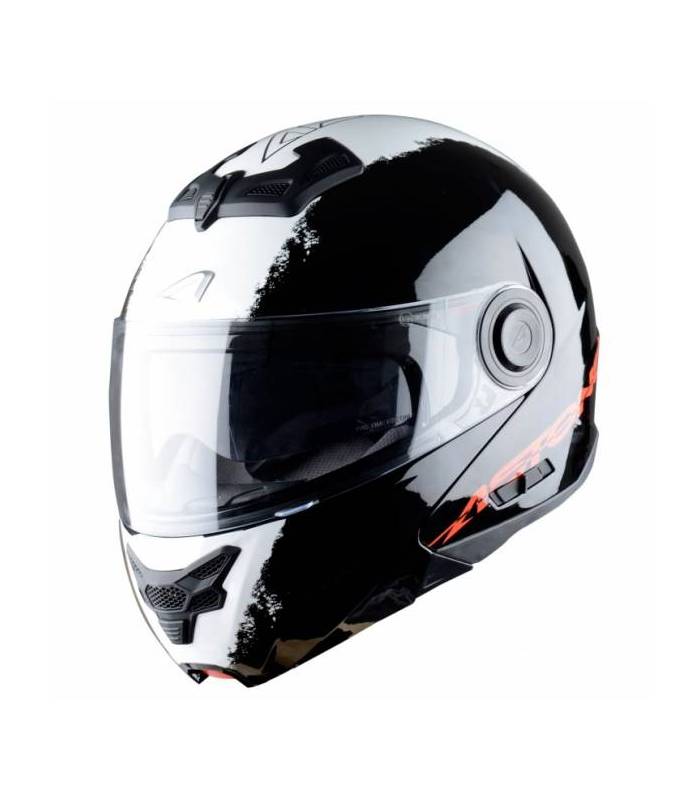 LevneMoto - Moto přilba ASTONE RT800 STRIPES-černá