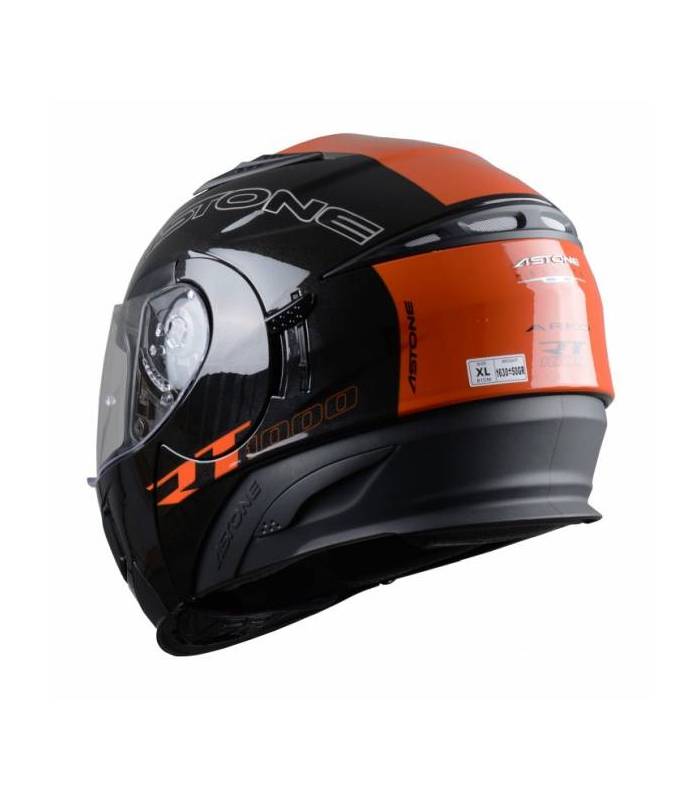 LevneMoto - Moto přilba ASTONE RT1000 ARKO-černo oranžová