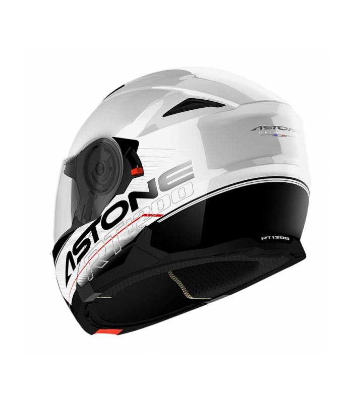 LevneMoto - Moto přilba ASTONE RT1200 TOURING-bílo černá