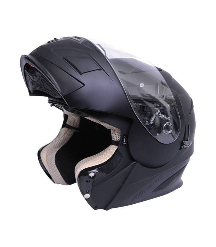 LevneMoto - Moto přilba ASTONE RT1000 LED - černá matná