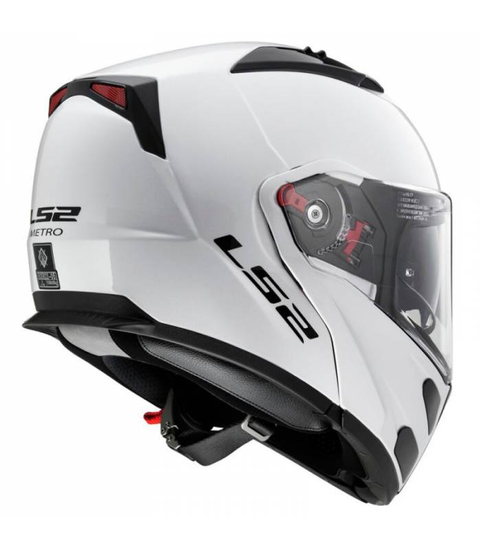 LevneMoto - Moto přilba LS2 FF324 METRO, FOG FIGHTER (PINLOCK)-bílá lesklá