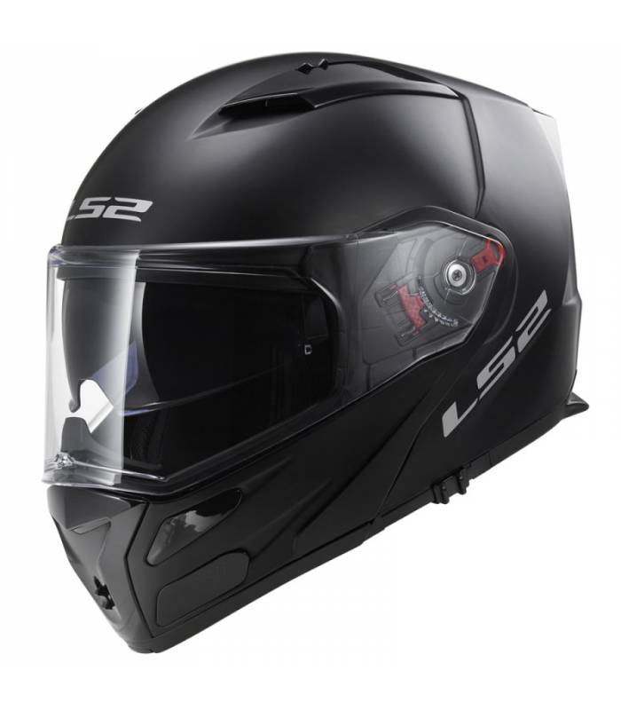 LevneMoto - Moto přilba LS2 FF324 METRO, FOG FIGHTER (PINLOCK)-černá matná