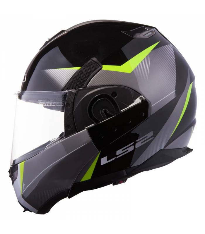 LevneMoto - Moto přilba LS2 FF393 CONVERT HAWK-černo žlutá