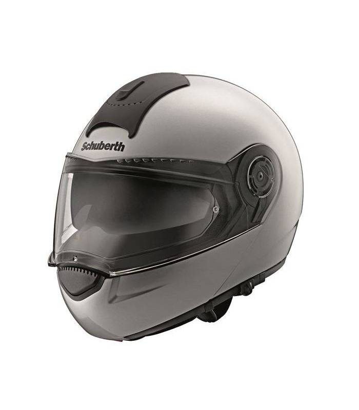 LevneMoto - Moto přilba Schuberth C3 Basic-stříbrná lesklá