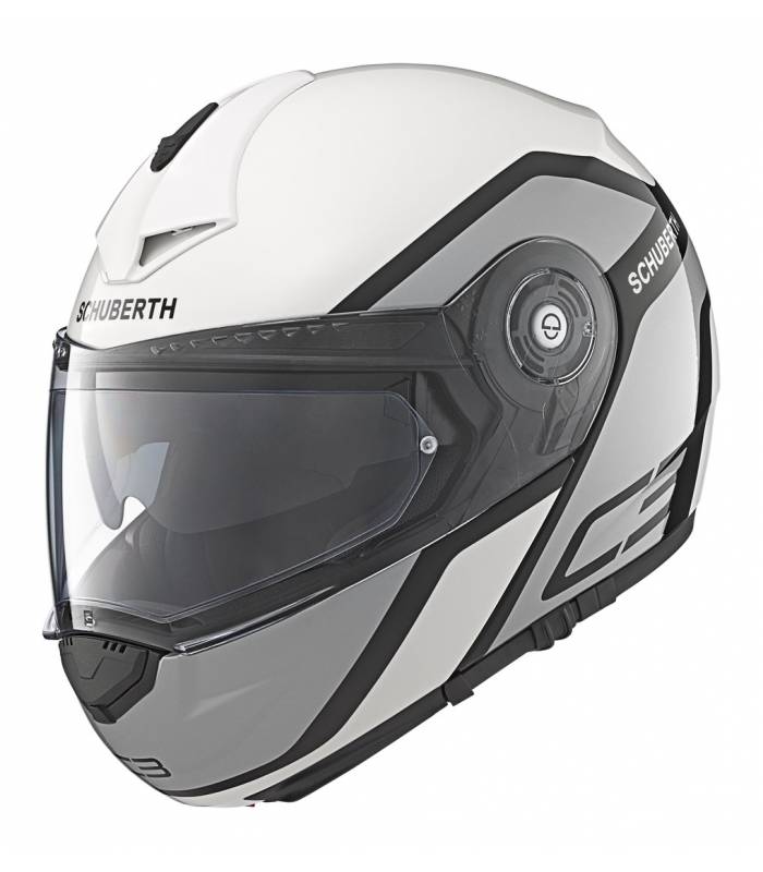 LevneMoto - Moto přilba Schuberth C3 Pro Observer - bílá