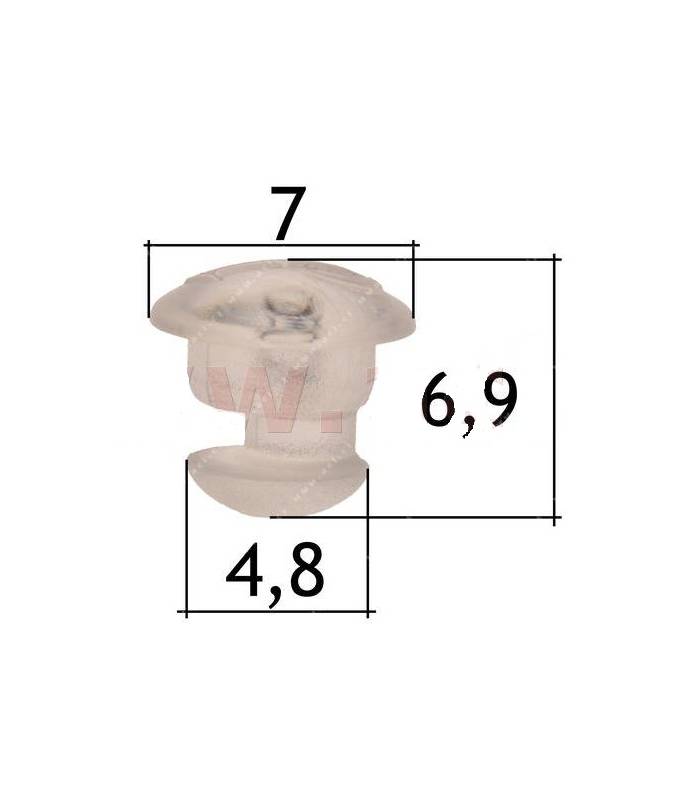 LevneMoto - čepy pro Pinlock folii přileb Bayamo, LAZER - Belgie (pár)