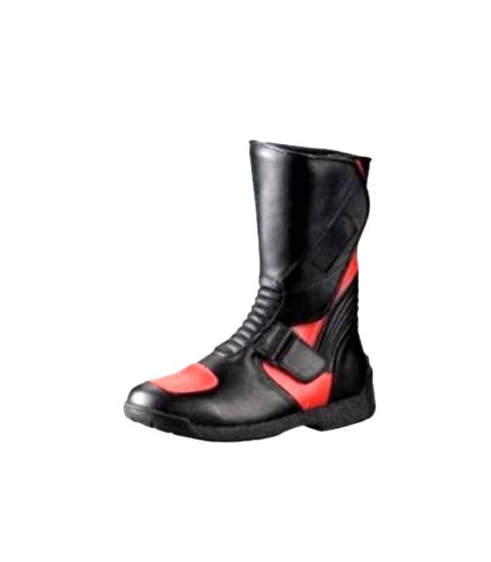 LevneMoto - Moto boty Sunway Road (unisex) -černo červené