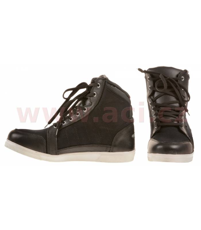 LevneMoto - Boty Street Sneaker, KORE (černé)
