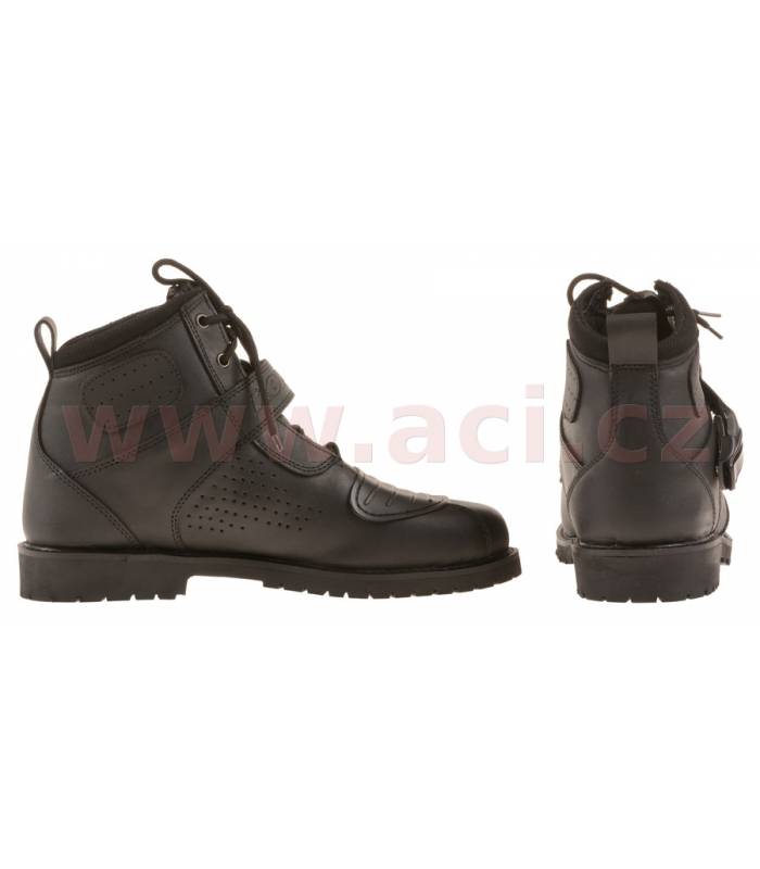 LevneMoto - Boty Icone, KORE (černé)