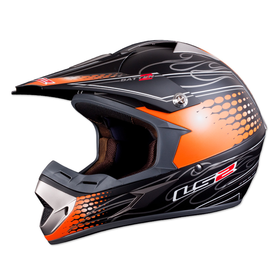 LevneMoto - LS2 MX433 Batten2, matt black M