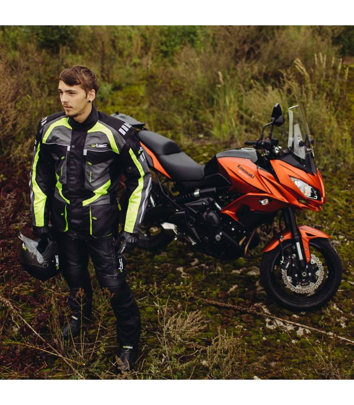 LevneMoto - Pánské kožené moto boty W-TEC NF-6032