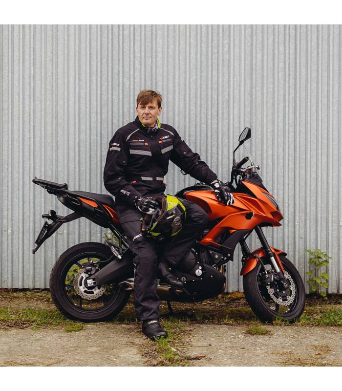 LevneMoto - Pánské kožené moto boty W-TEC NF-6032