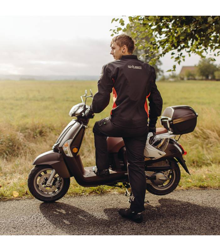 LevneMoto - Pánské kožené moto boty W-TEC NF-6032