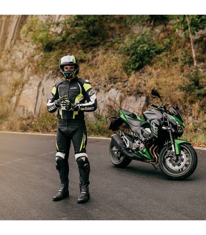 LevneMoto - Pánské kožené moto boty W-TEC NF-6032