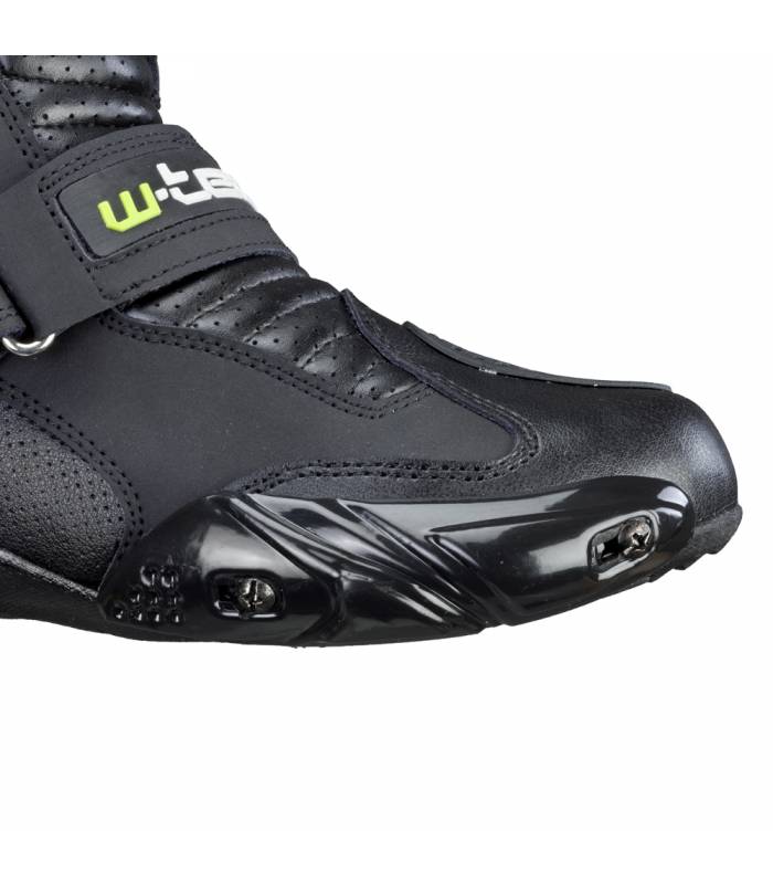 LevneMoto - Pánské kožené moto boty W-TEC NF-6032