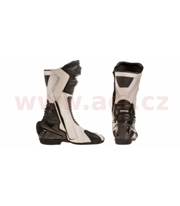 LevneMoto - Boty Sport, KORE (černé/bílé) vel. 44