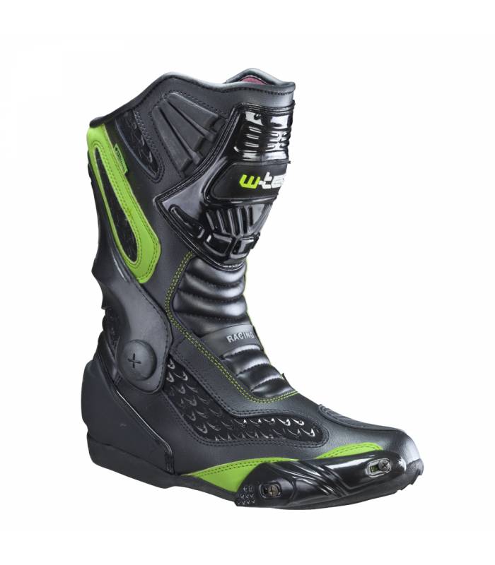 LevneMoto - Pánské kožené moto boty W-TEC NF-6003