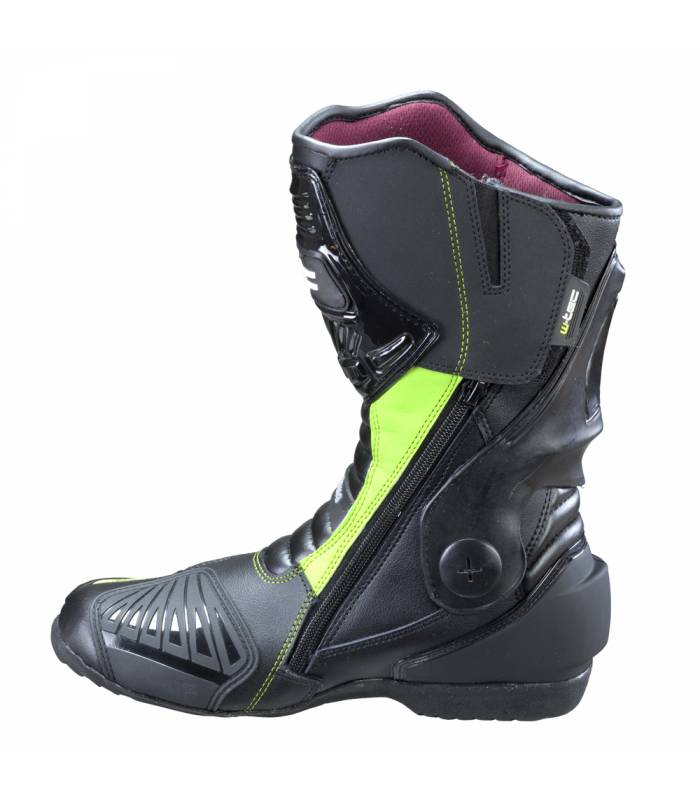 LevneMoto - Pánské kožené moto boty W-TEC NF-6003