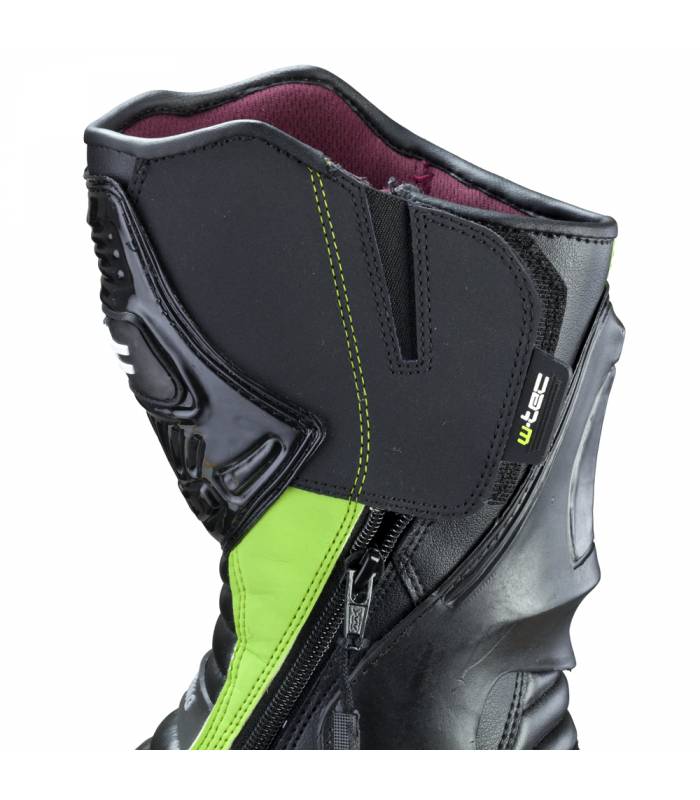 LevneMoto - Pánské kožené moto boty W-TEC NF-6003