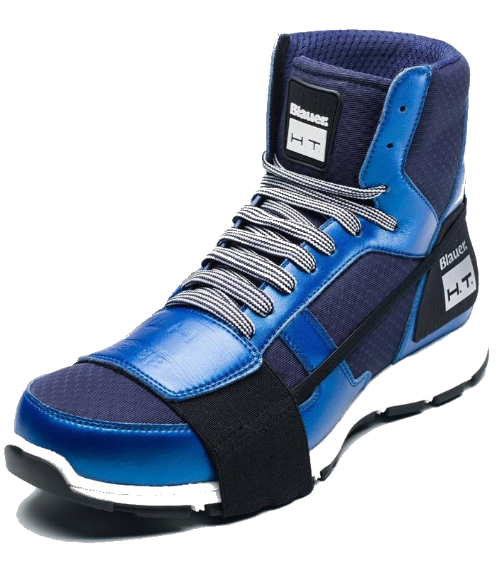 LevneMoto - Boty HT01, BLAUER - USA (modré/černé)