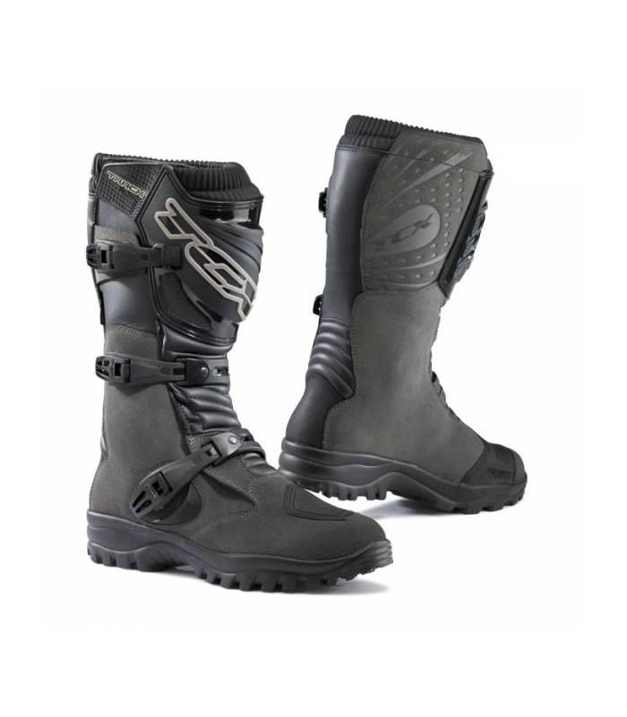 LevneMoto - Moto boty TCX TRACK EVO WP-šedé