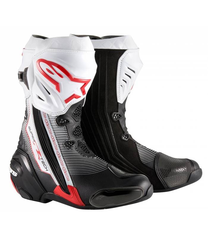 LevneMoto - Boty Supertech R 2016, ALPINESTARS - Itálie (černé/bílé/červené)