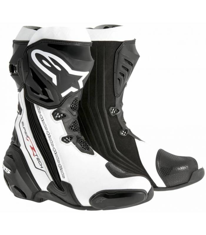 LevneMoto - Boty Supertech R 2016, ALPINESTARS - Itálie (černé/bílé)