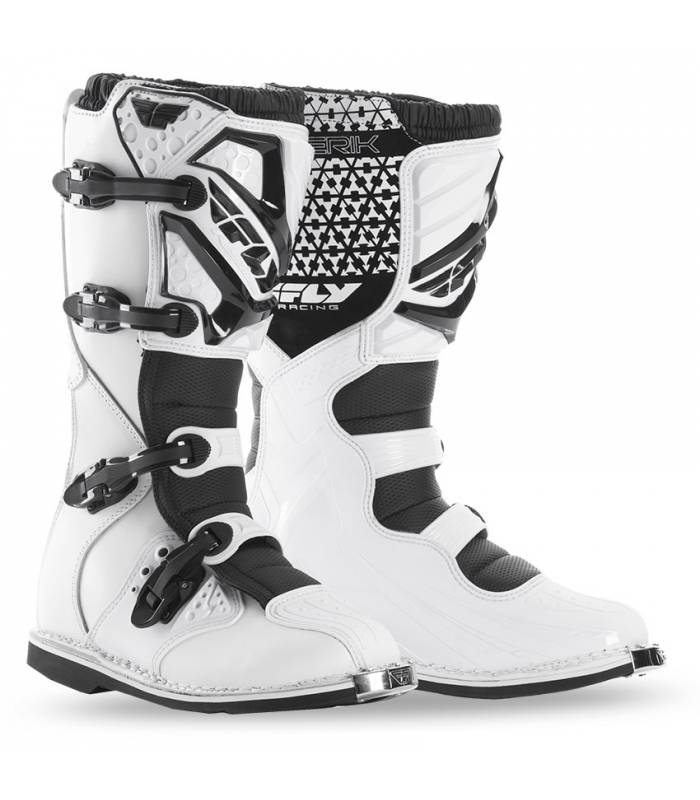 LevneMoto - Boty Maverik 2016, FLY RACING - USA (bílé)