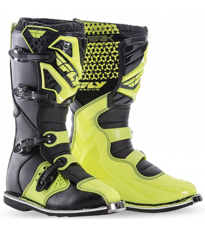 LevneMoto - Boty Maverik 2016, FLY RACING - USA (černé/žluté fluo)
