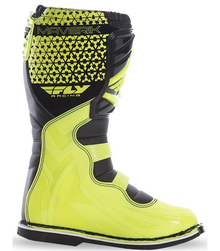 LevneMoto - Boty Maverik 2016, FLY RACING - USA (černé/žluté fluo)