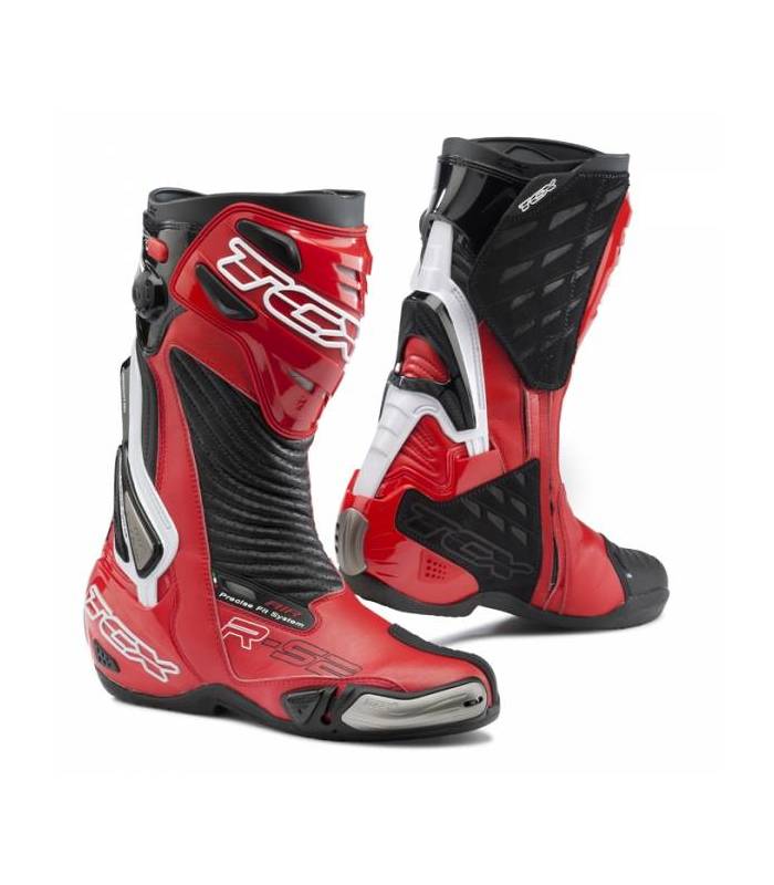 LevneMoto - Moto boty TCX R-S2 EVO-červeno černé