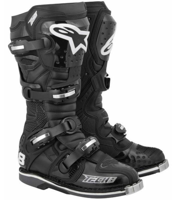 LevneMoto - Boty Tech 8 RS, ALPINESTARS - Itálie (černé)