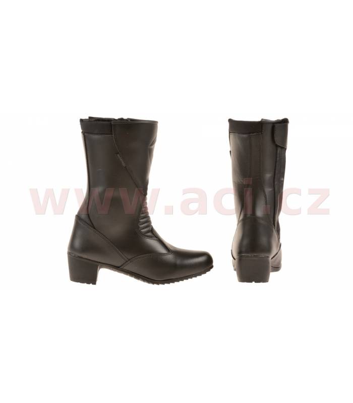 LevneMoto - Boty Tacco Touring lady, KORE, dámské (černé)