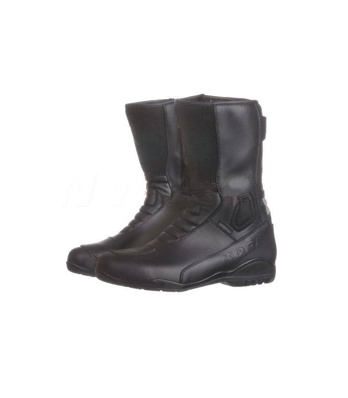 LevneMoto - Boty Touring Raw Leather, KORE (černé)