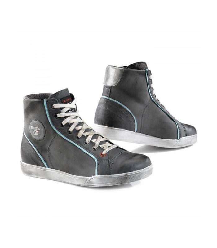 LevneMoto - Dámské moto boty TCX X-STREET-šedo modré