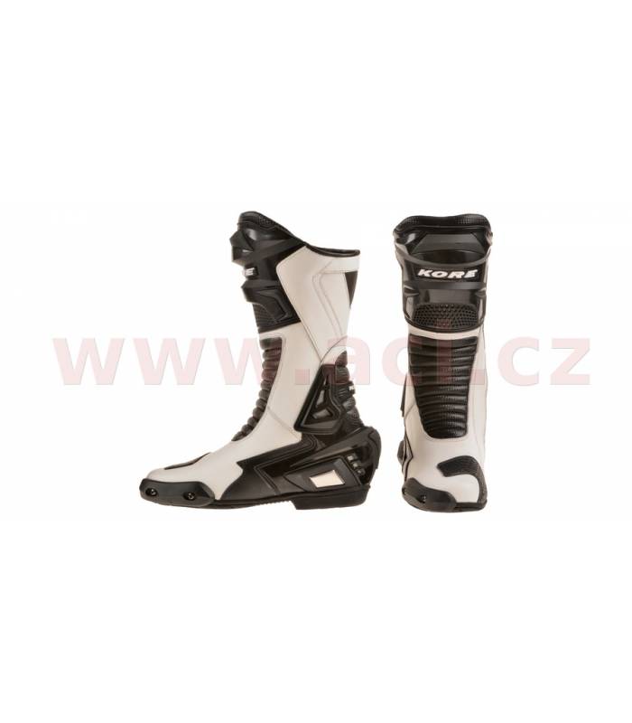 LevneMoto - Boty Sport, KORE (černé/bílé) vel. 44