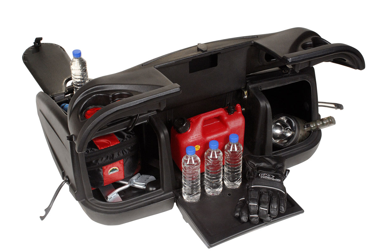 LevneMoto - Kimpex Techno Plus Trunk W/Heat Grips, s vyhříváním rukojetí