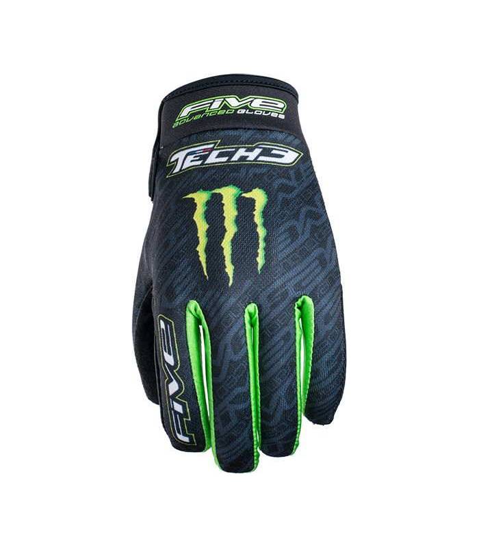 LevneMoto - Moto rukavice FIVE PLANET MONSTER-černo zelené