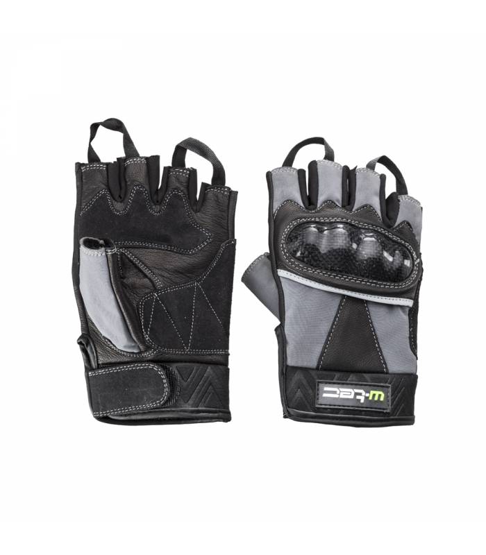 LevneMoto - Kožené bezprsté moto rukavice W-TEC NF-4190