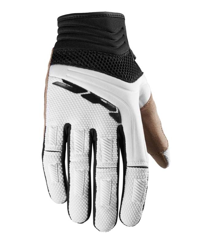 LevneMoto - Rukavice MEGA-X, SPIDI - Itálie (černé/bílé)